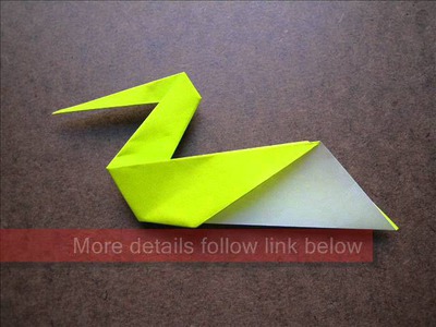 How to Make an Origami Pelican