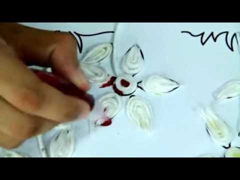 How To Make Cotton Flower  - Art And Craft