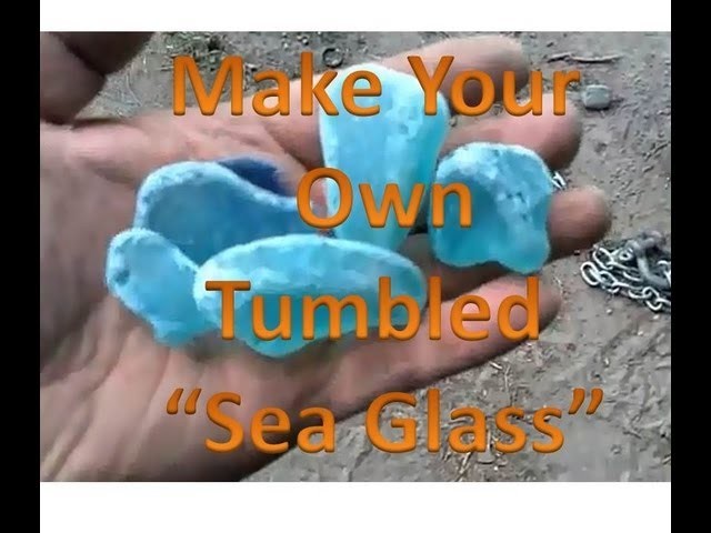 How to make your own sea glass!