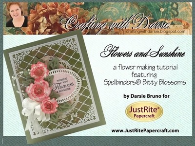 JustRite Papercraft Flowers and Sunshine by Darsie Bruno