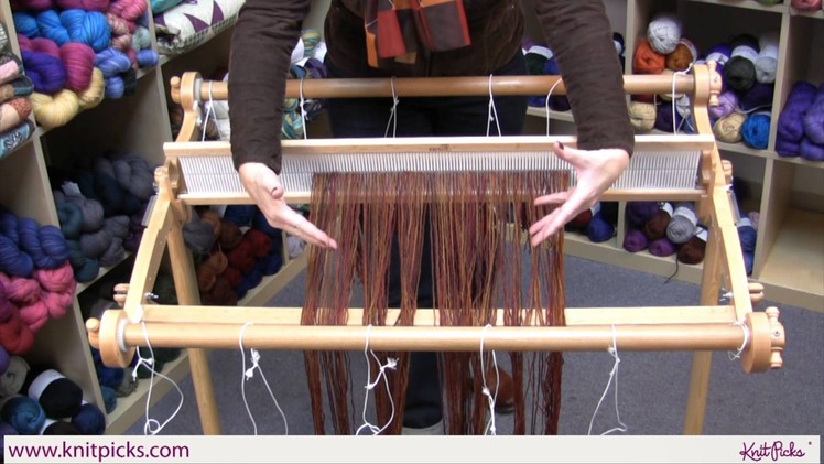 Kelley's Rigid Heddle Weaving Class - Part 7: Prepping the Loom