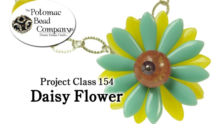 Make a Daisy Flower Pendant
