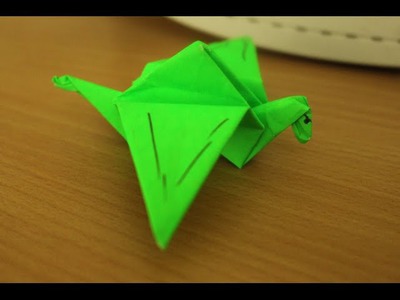 Origami dragon - kids paper craft