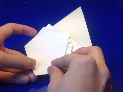 Origami Elefant - Elefant aus Papier basteln