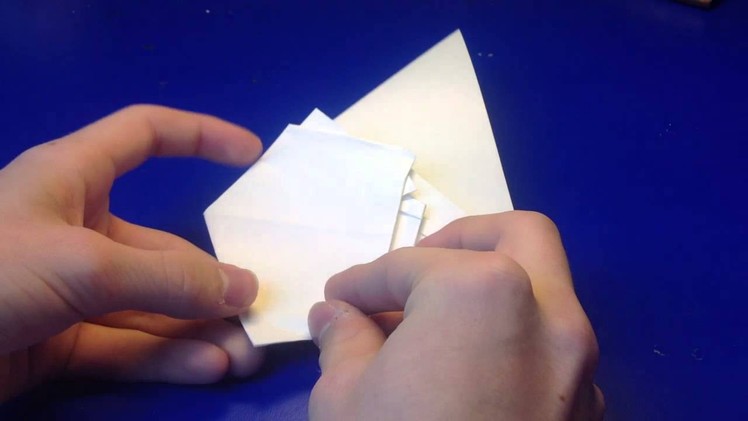 Origami Elefant - Elefant aus Papier basteln
