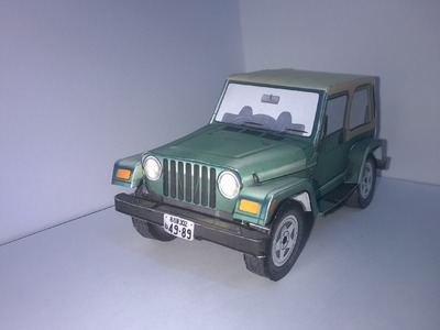 Papercraft Jeep