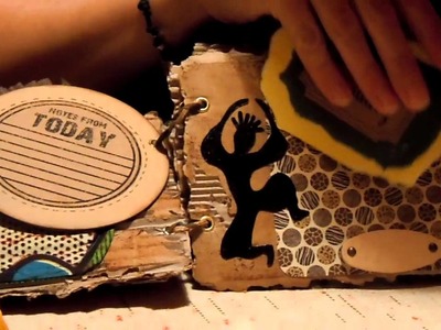 Scrapbooking: "I love afro" mini album