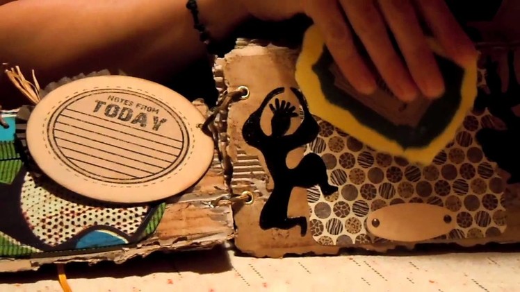 Scrapbooking: "I love afro" mini album