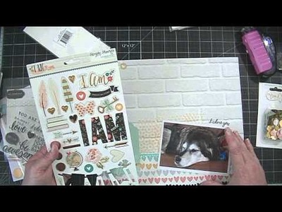 Scrapbooking Process Video from Start to Finish!  I Am. . GIVEAWAY CLOSED 3.30.15 AT 4:43 PST