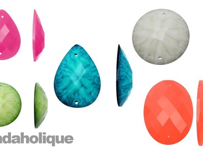 Show & Tell: Linkable Resin Cabochons
