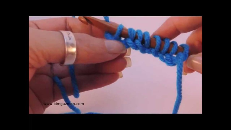 Tunisian Crochet: Crochet Cast On