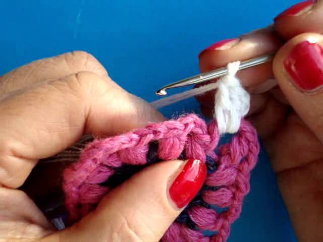 Вязание крючком Урок 247 Как вязать квадрат Crochet granny square