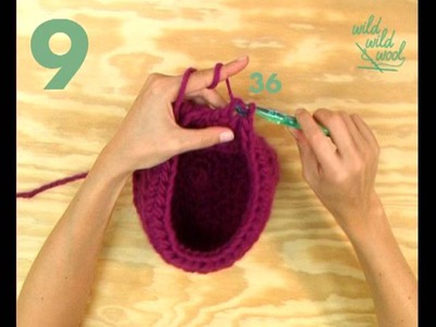 Wild Wild Wool Instruction Crochet Bonnet