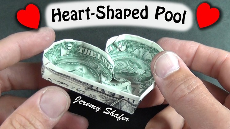 $1 Origami Heart-Shaped Pool