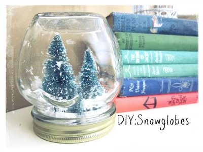 Christmas Craft:Snowglobes(no water)