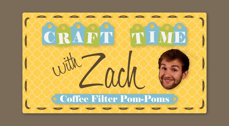 Coffee Filter Pom-poms - Craft Time with Zach - Big Dot of Happiness