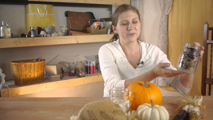 Country Fall Decorations : Fall Crafts