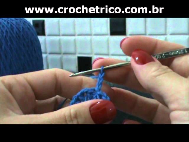 Crochet - Chapéu Infantil - Parte 01.03
