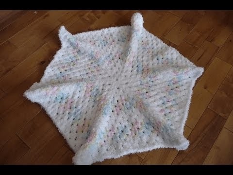 Crochet Coconut Candy Baby Afghan