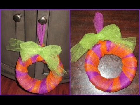 DIY: Diaper Genie Refill… Wreath!! Craft Collaboration Day!