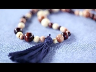 DIY Fashion | How to Make a Beaded Tassel Necklace