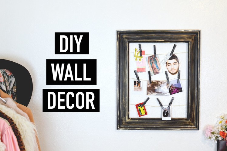 DIY Wall Decor | The Fashion Citizen