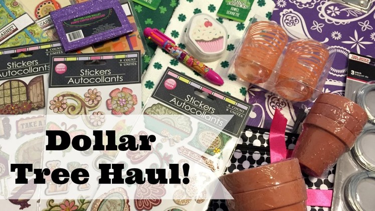 Dollar Store Crafts: Dollar Tree Haul 2.19.2015