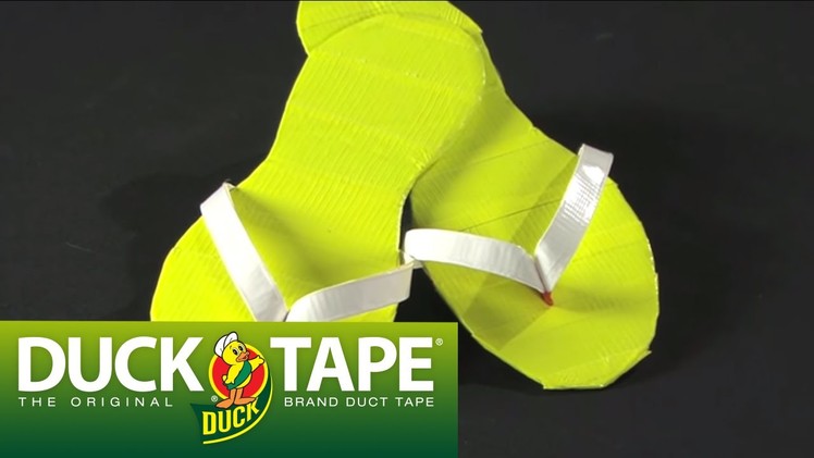 Duck Tape Crafts: How to Make Flip Flops