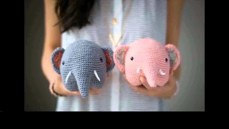 Easy crochet elephant tutorial
