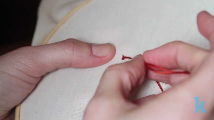 Embroidery: The Stem Stitch