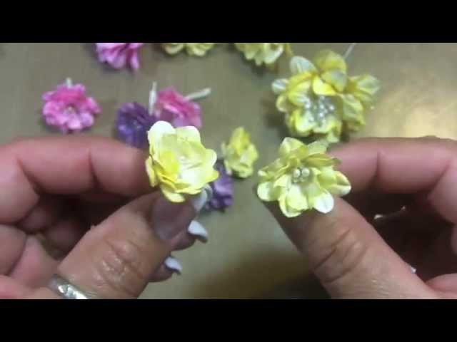 Flower Tutorial! April "Build-a-Flower" challenge with Jules for WOC!!