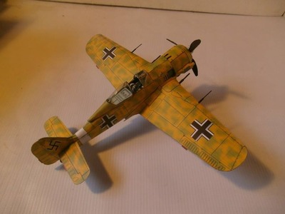 FW 190 PAPERCRAFT Bestpapermodel, Papercraft, paper model