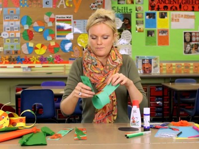 How to create a paper chain caterpillar – school crafting by Pritt