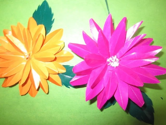 How To Make A Paper Flower Craft Art