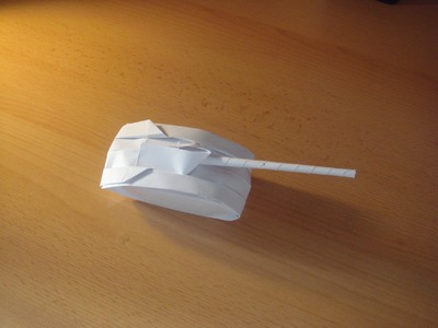 How to make a paper tank