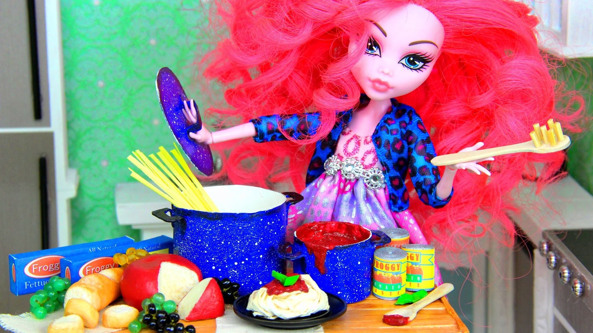 How to Make Doll Food : Pasta - Doll Crafts