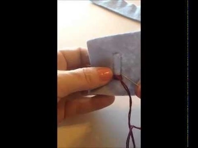 How to: Satin Stitch - quick and easy tutorial