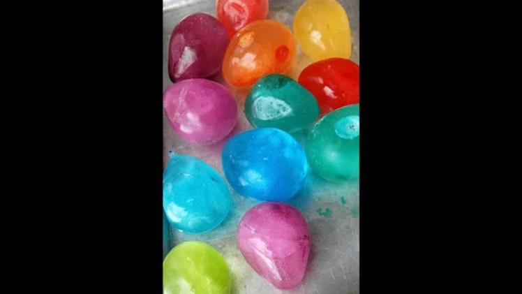 Ice Balloons For Outdoors ( Easy craft )