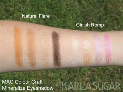 KarlaSugar's swatches of MAC Colour Craft