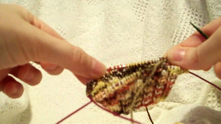 Knitting Tutorial - Knitting inside-out
