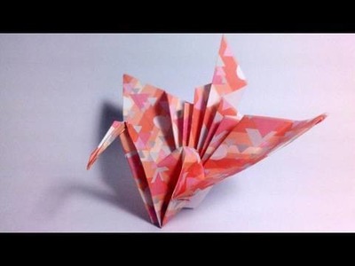Origami Kotobukizuru - Congratulations crane