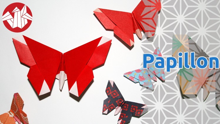 Origami - Papillon - Butterfly (HD) [Senbazuru]