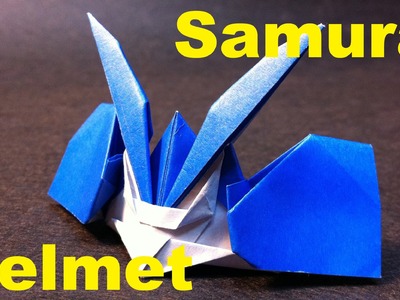 Origami Samurai Helmet Part 1