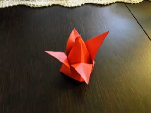 Origami Tulipan (origami Tulip)