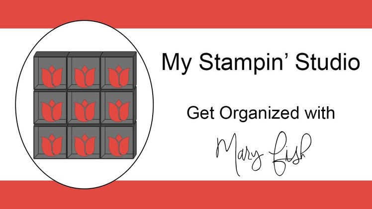 Paper Storage Ideas from My Stampin' Studio