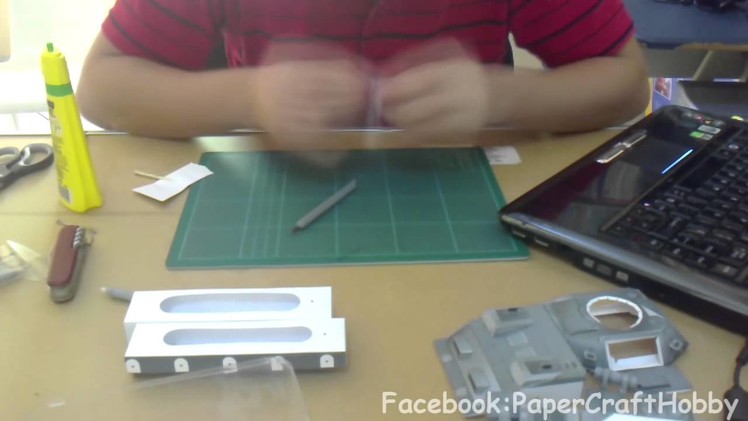 Papercraft Tanque Chernovan (warhawk)