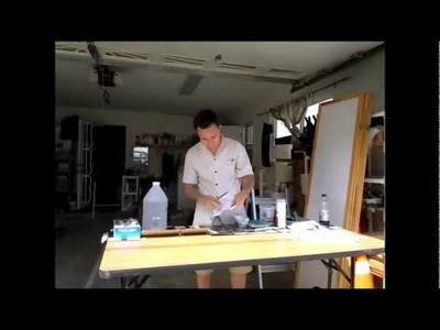Pepakura Papercraft Fiberglass Resin Strength Test