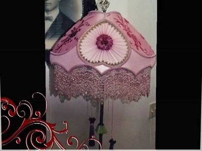 Preview of Do-It-Yourself Victorian Lampshades  www.VictorianLampshadeSupply.com