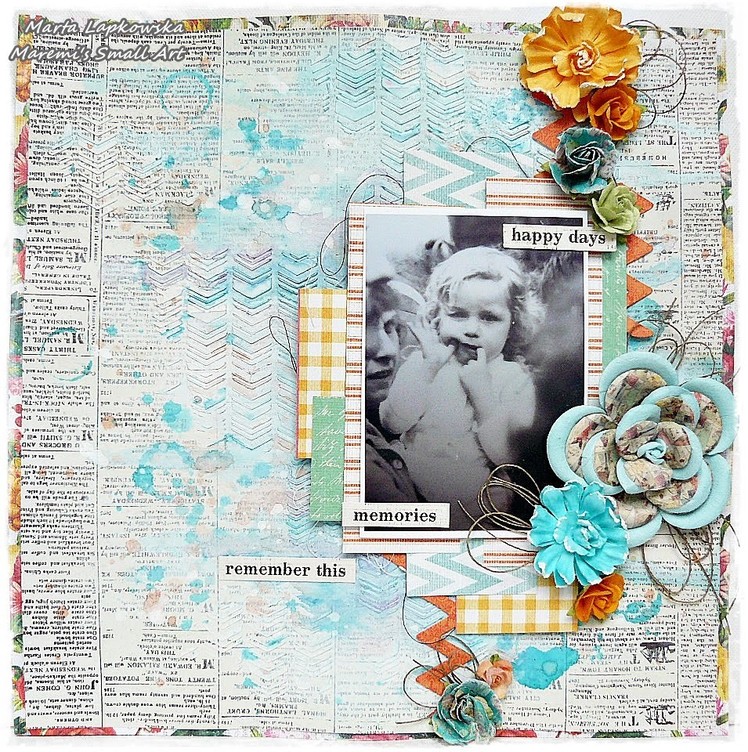 'Remember this' by Marta Lapkowska for My Creative Scrapbook
