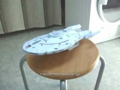 Star Trek Voyager papercraft model